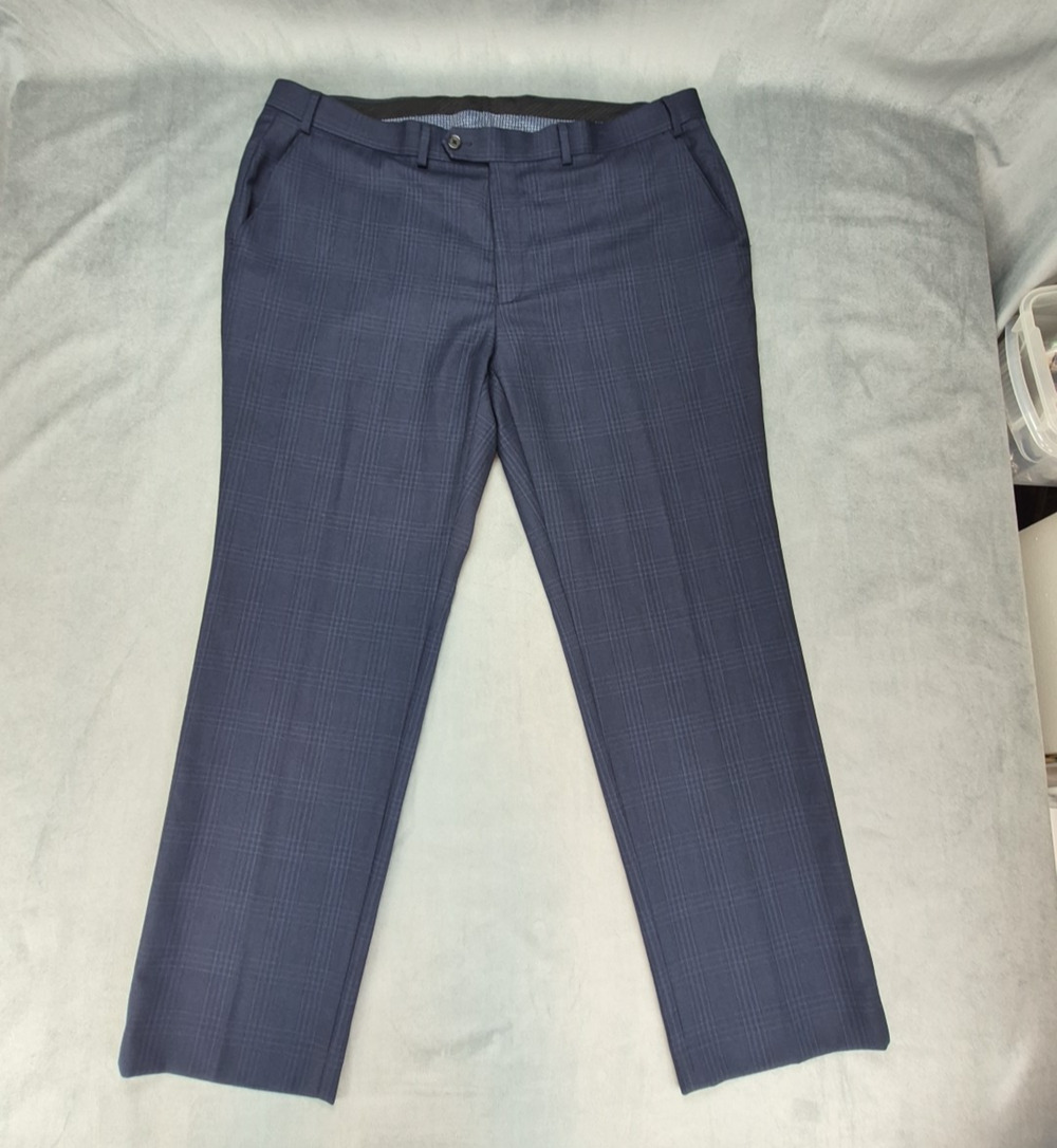 Lauren Ralph Lauren Men's Plaid Wool Blend Dress Pants Size 40x30 Classic